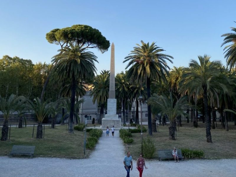 Gli obelischi di Villa&nbsp;Torlonia